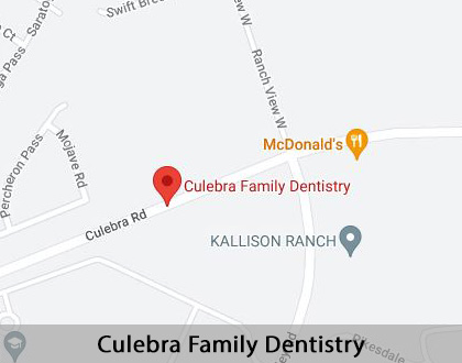 Map image for Dental Crowns and Dental Bridges in San Antonio, TX